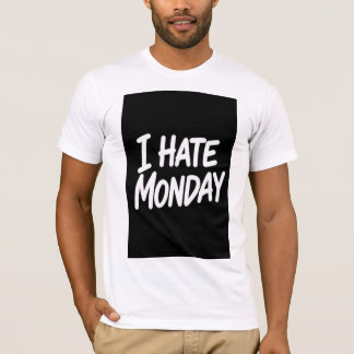 Camiseta Odio el lunes