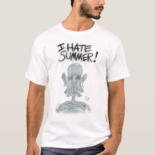 Camiseta ¡ODIO EL VERANO! - sudando y derritiéndose