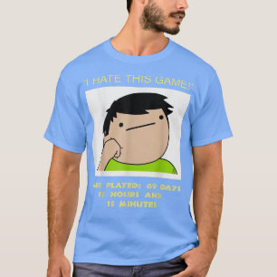 Camiseta Odio este juego