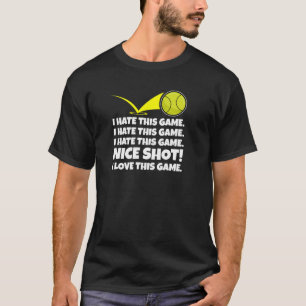 Camiseta Odio Este Juego Bonito Disparo Me Encanta Este Jue