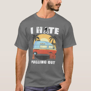 Camiseta Odio expulsar a RV Van Camping diciendo 'Feliz Cam