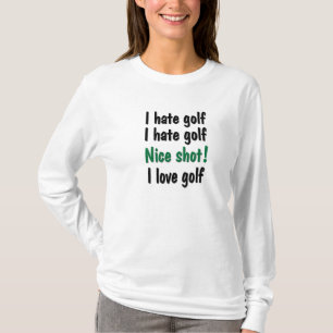Camiseta Odio - golf del amor