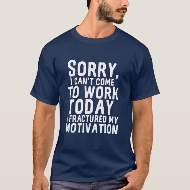 Camiseta Odio gracioso que mi trabajo no pueda funcionar co (Anverso)