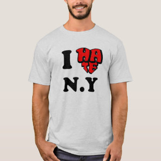 Camiseta odio individuos ny
