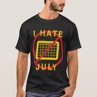 Camiseta Odio julio