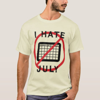 Camiseta Odio julio