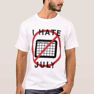 Camiseta Odio julio