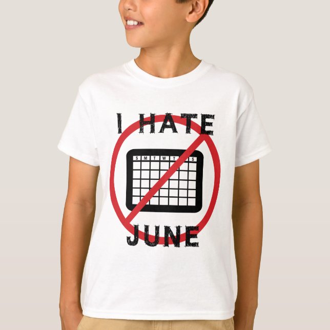Camiseta Odio junio (Anverso)