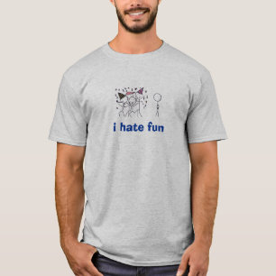 Camiseta Odio la diversión