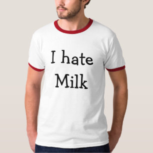 Camiseta Odio la leche