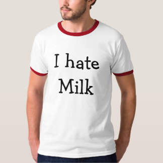 Camiseta Odio la leche