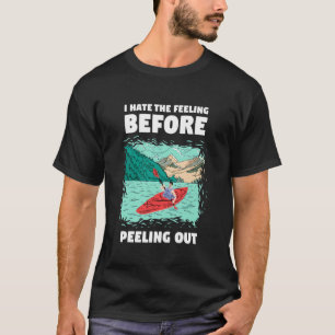 Camiseta Odio la sensación antes de despegar en K de aguas