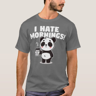 Camiseta Odio las mañanas