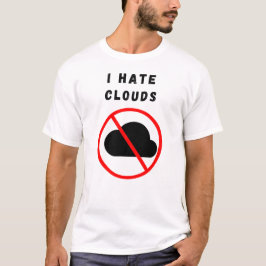 Camiseta Odio las nubes
