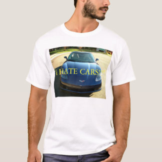 Camiseta Odio los coches