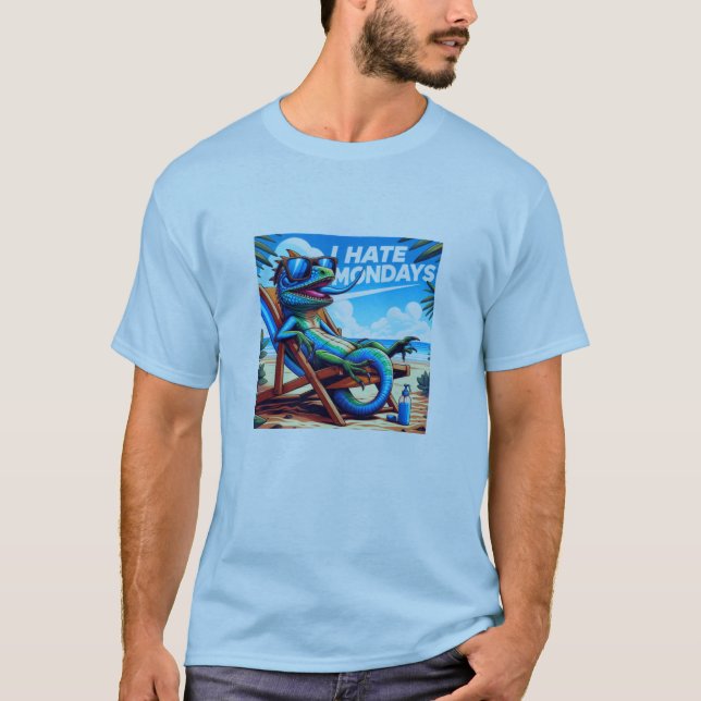 Camiseta Odio los lunes (Anverso)