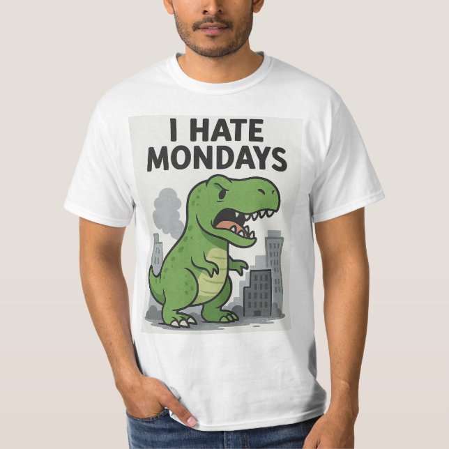 Camiseta Odio los lunes (Anverso)