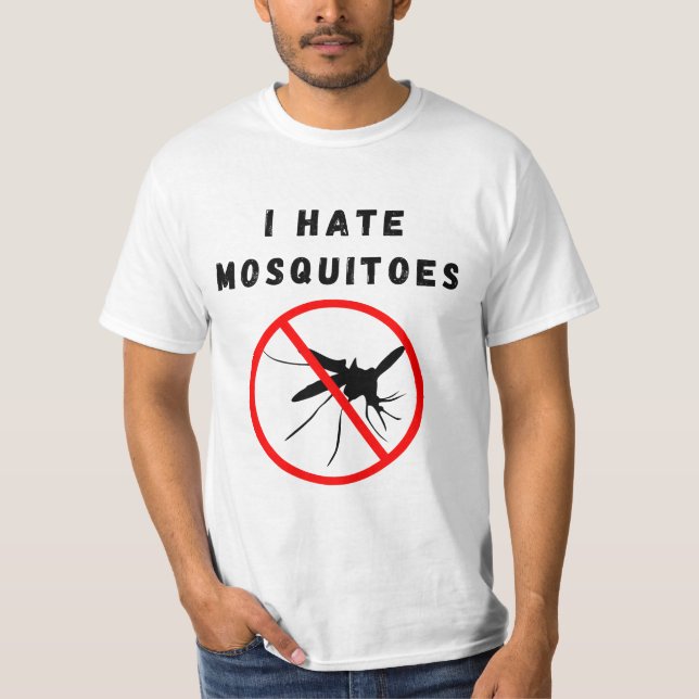 Camiseta Odio los mosquitos (Anverso)