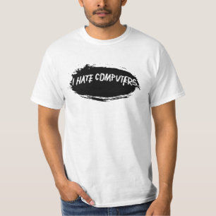 CAMISETA ODIO LOS ORDENADORES