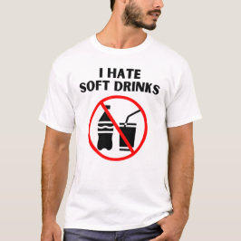 Camiseta Odio los refrescos