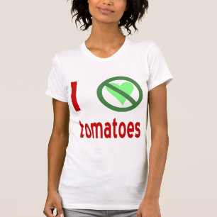 Camiseta Odio los tomates sin amor