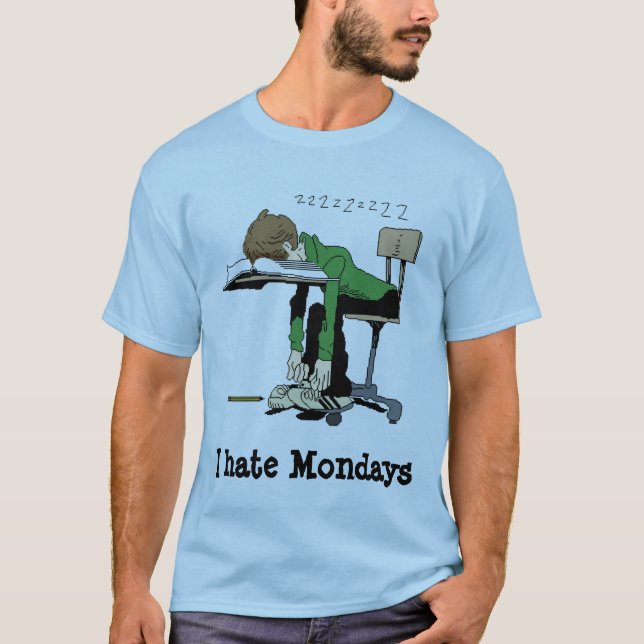 Camiseta Odio lunes (Anverso)