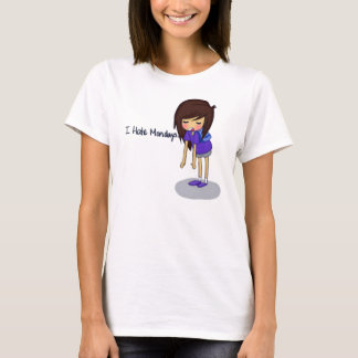 Camiseta Odio lunes