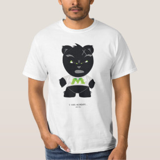 Camiseta ¡Odio lunes y le!