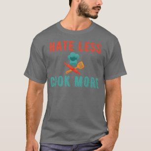 Camiseta Odio Menos Cocinar Más Chef Cocinando En Casa Cook