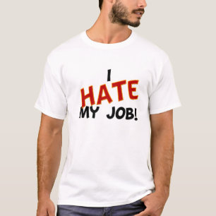 Camiseta Odio mi trabajo