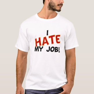 Camiseta Odio mi trabajo