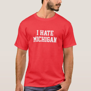 CAMISETA ODIO MICHIGAN
