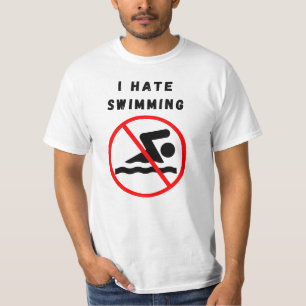Camiseta Odio nadar