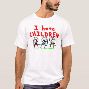 Camiseta ¡Odio niños!