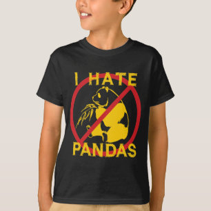 Camiseta Odio pandas