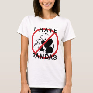 Camiseta Odio pandas
