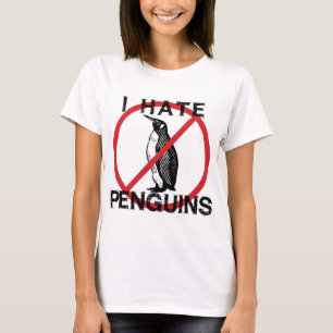 Camiseta Odio pingüinos