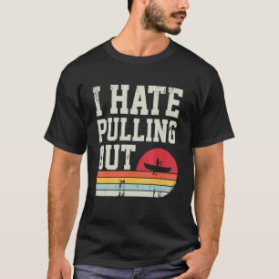 Camiseta Odio sacar al capitán de la barca de pesca y naveg