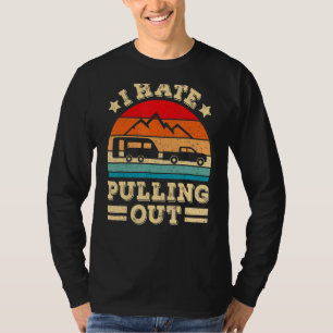 Camiseta Odio Sacar Camping Trailer Viajes Retro 2