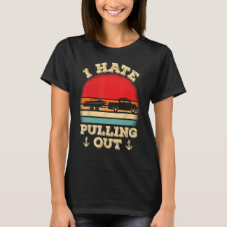 Camiseta Odio sacar del capitán del barco de Retro