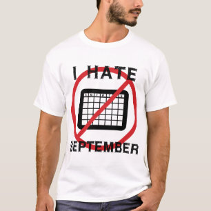 Camiseta Odio septiembre
