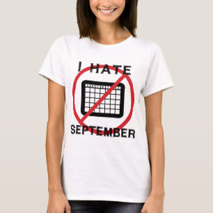 Camiseta Odio septiembre