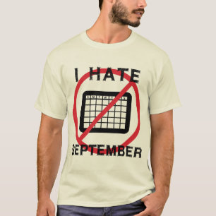 Camiseta Odio septiembre