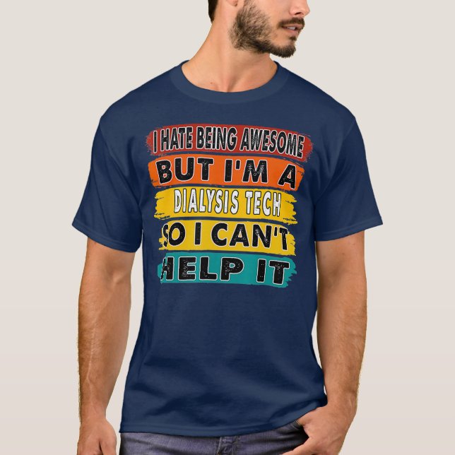 Camiseta Odio Ser Increíble Pero Soy Un Regalo Tecnológico  (Anverso)