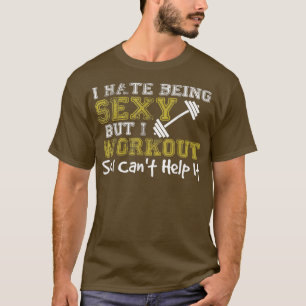 Camiseta Odio ser Sey pero hago ejercicio para no poder evi