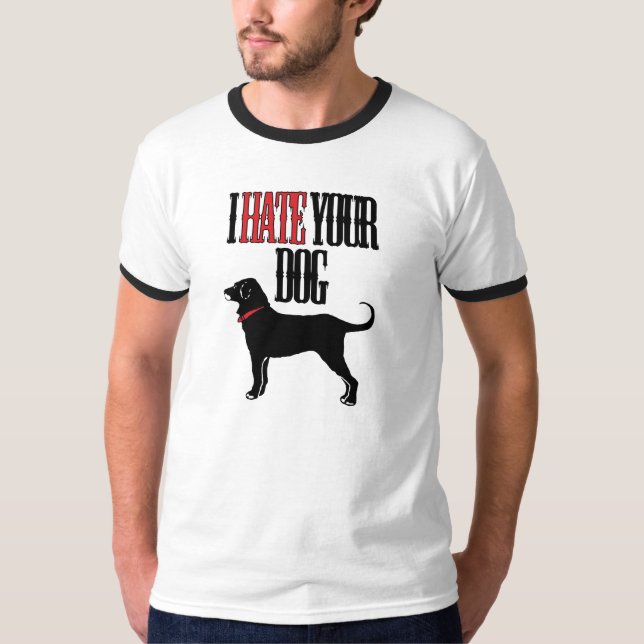Camiseta Odio su perro (Anverso)