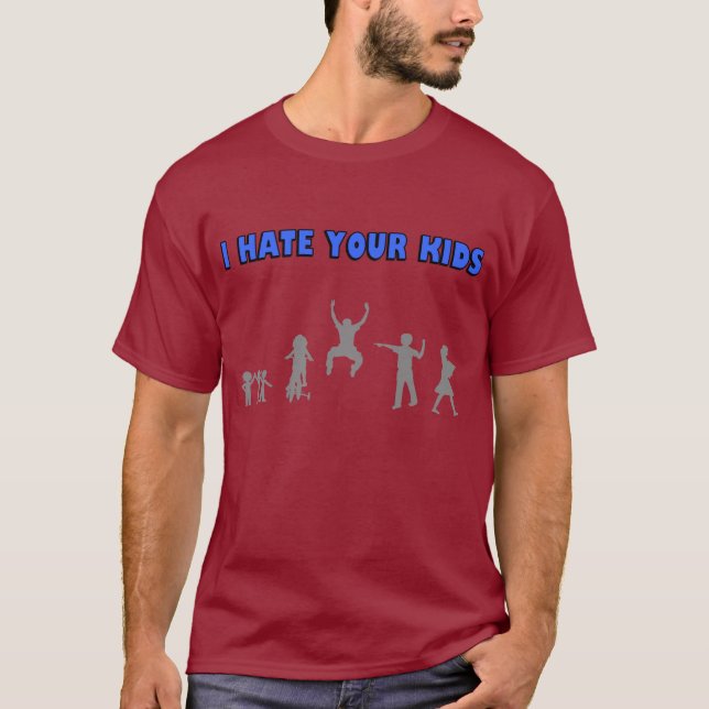 Camiseta Odio sus niños (Anverso)