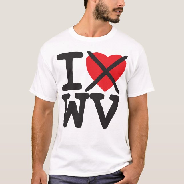 Camiseta Odio WV - Virginia Occidental (Anverso)