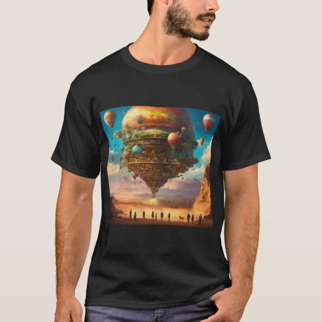 Camiseta Odisea Humana: Un viaje a través del tiempo y el e (Anverso)