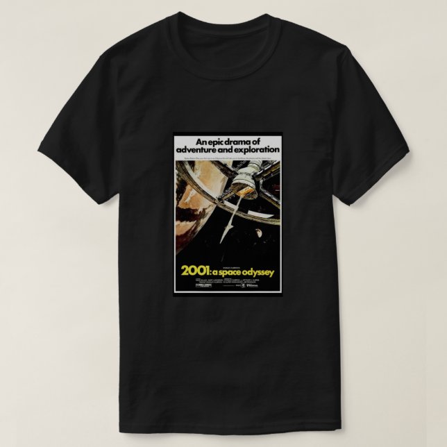 CAMISETA ODISEÑO ESPACIAL 2001 (Diseño del anverso)